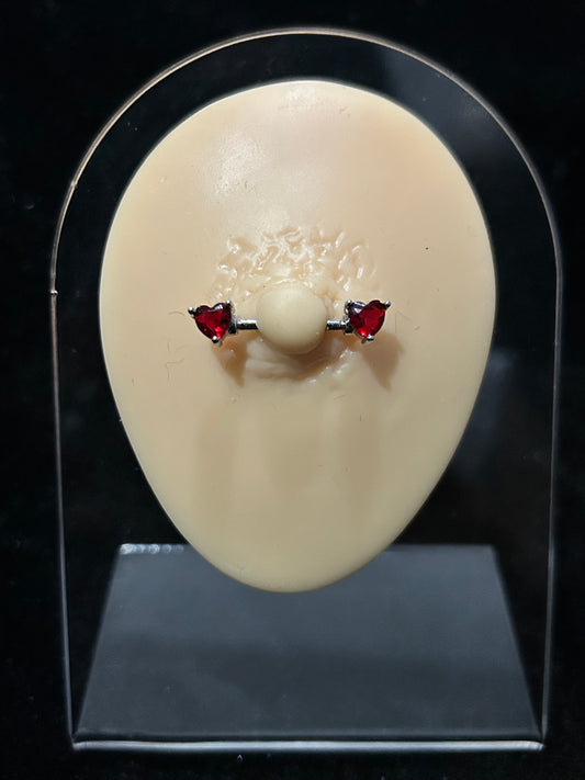 Piercing heart pezon